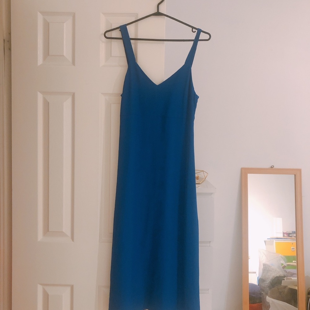✨Royal Blue wilfred sathonay slip dress✨